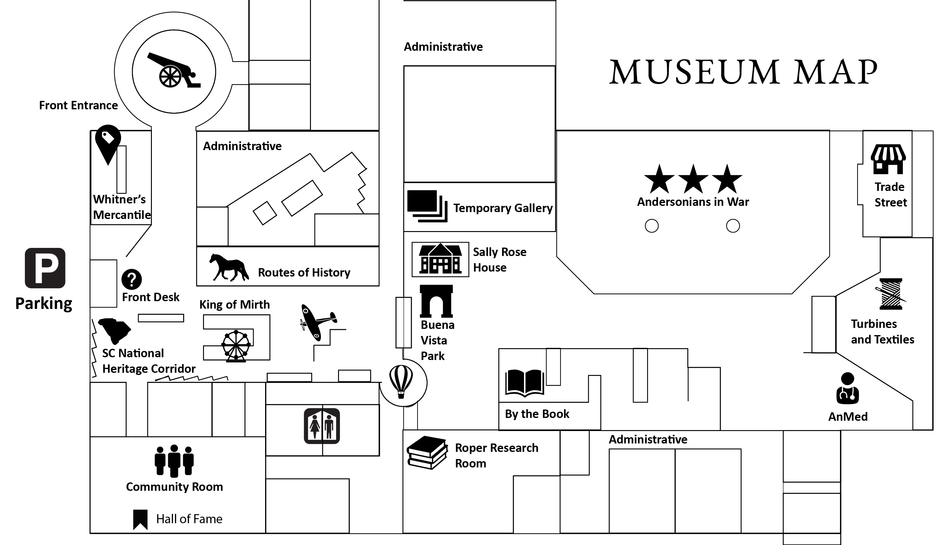 2025 Museum Map