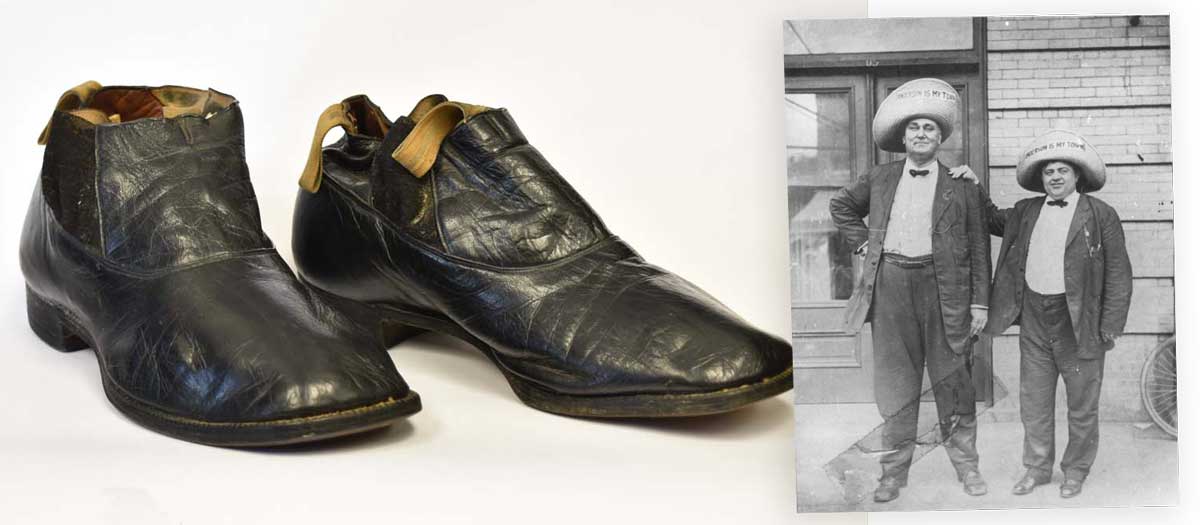 photo and W.B. King's Boots
