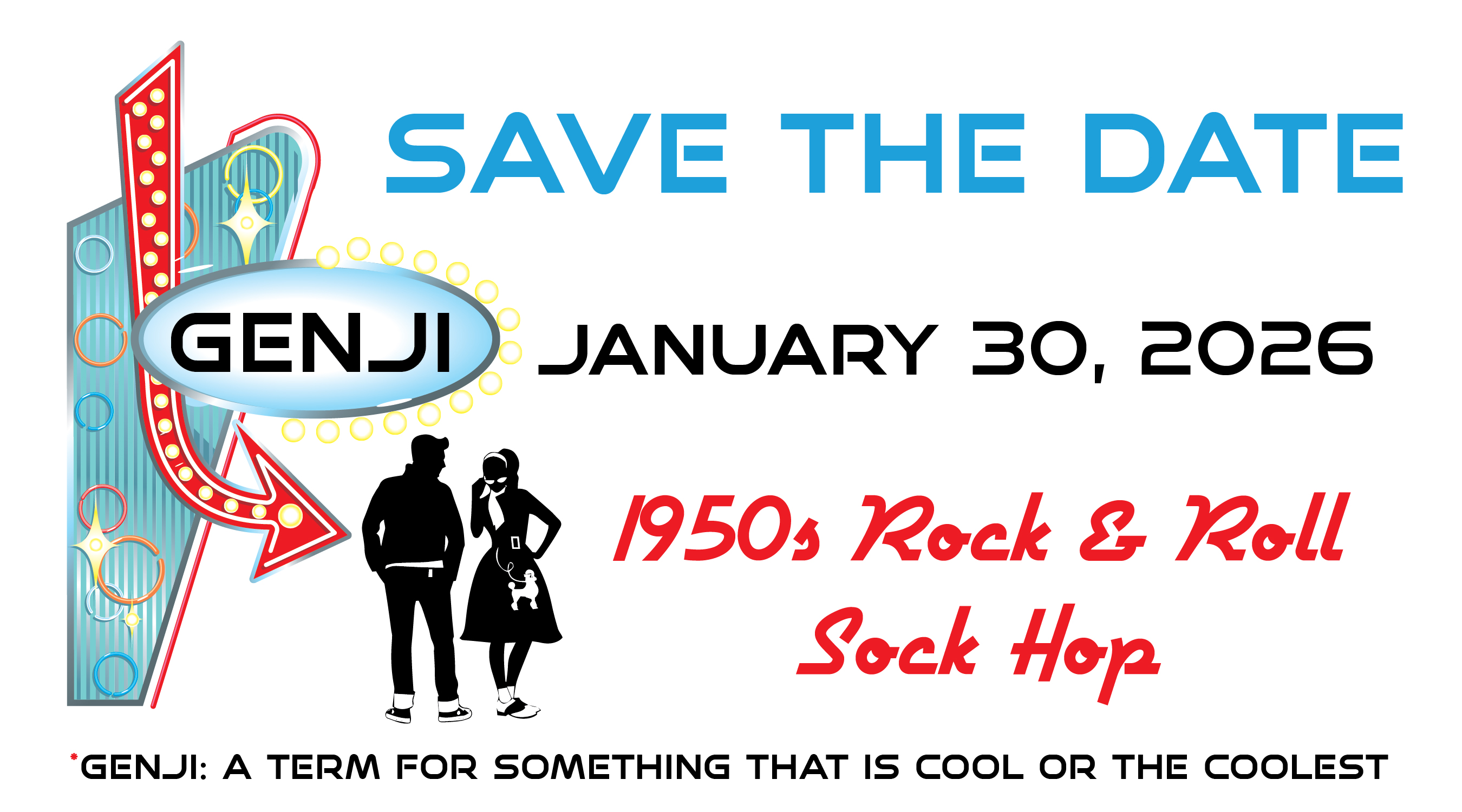 1950s Rock & Roll Sock Hop