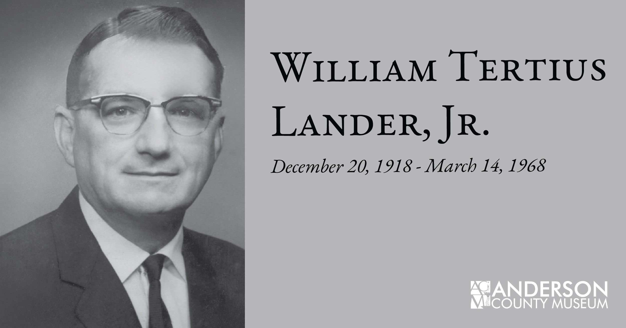William Tertius Lander, Jr.