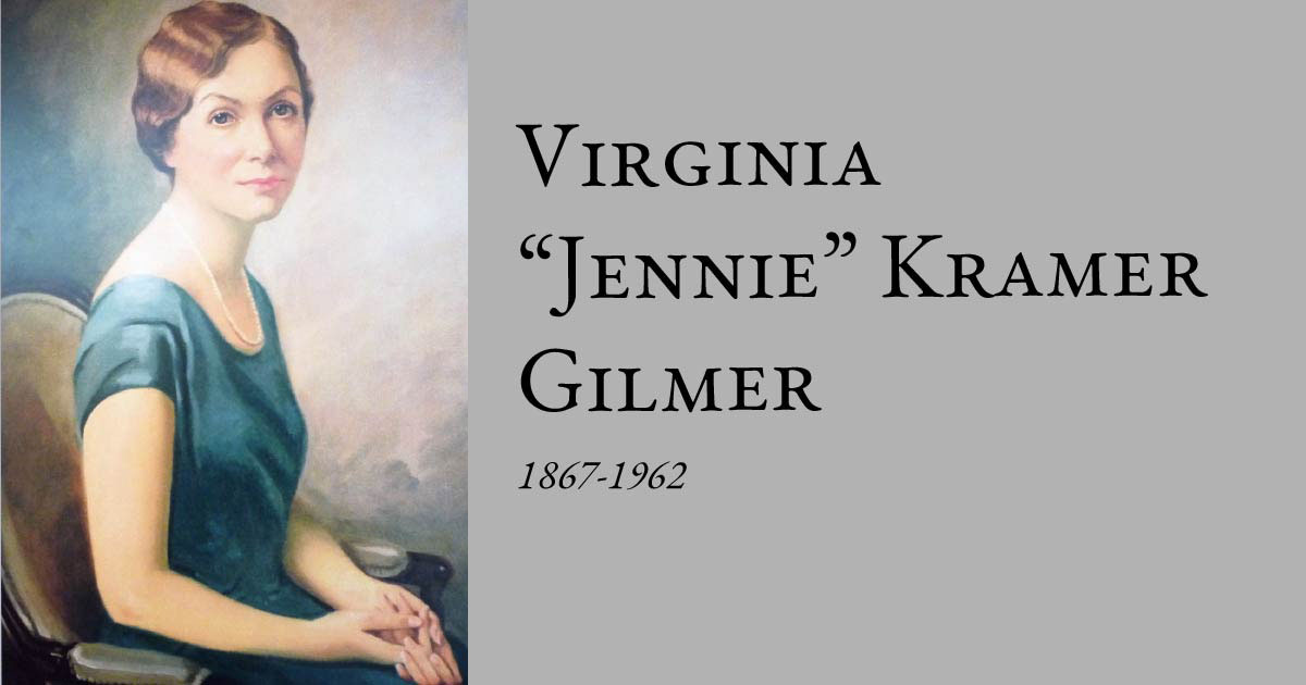 Virginia “Jennie” Kramer Gilmer  1867-1962