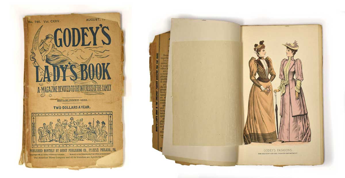 interior and exterior of ladies journal