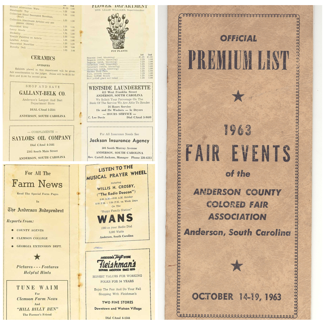events program from 1963
