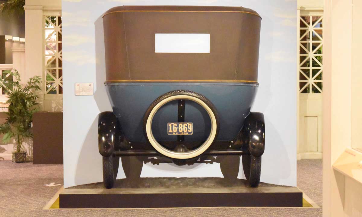exhibit about Anderson's automotive history