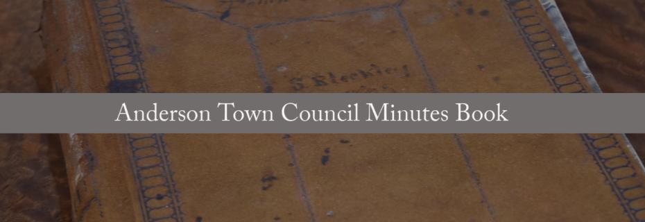 town council minutes book cover