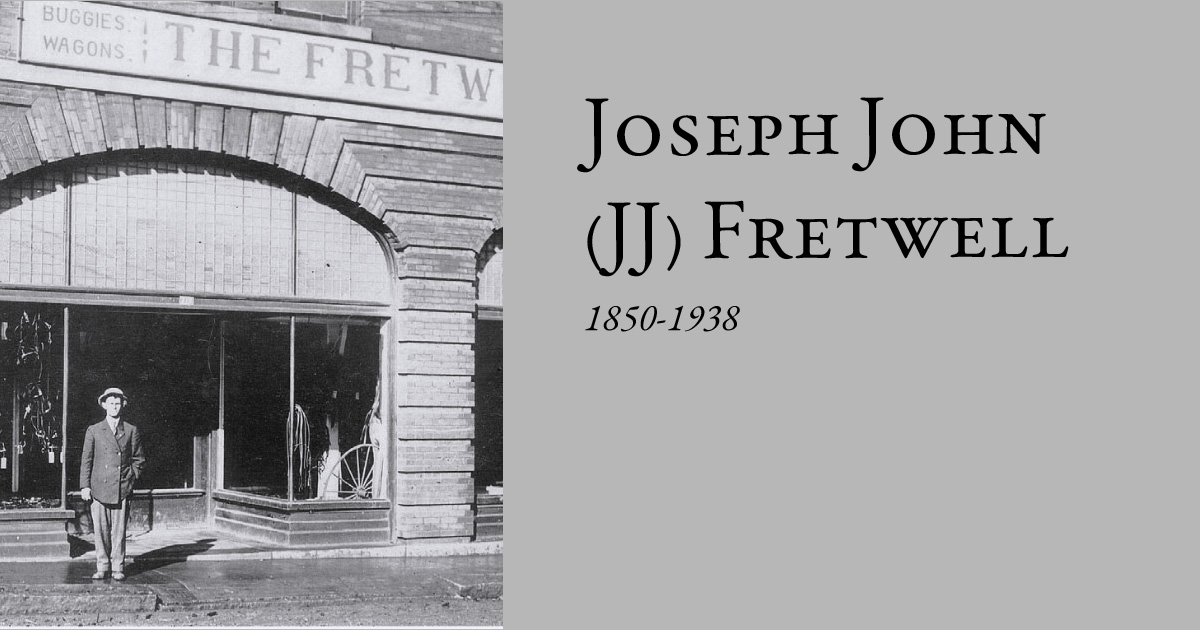Joseph John Fretwell  1850-1938
