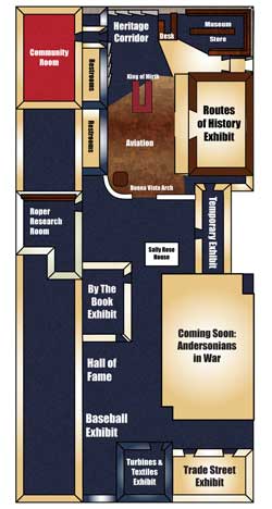 gallery map for ACM