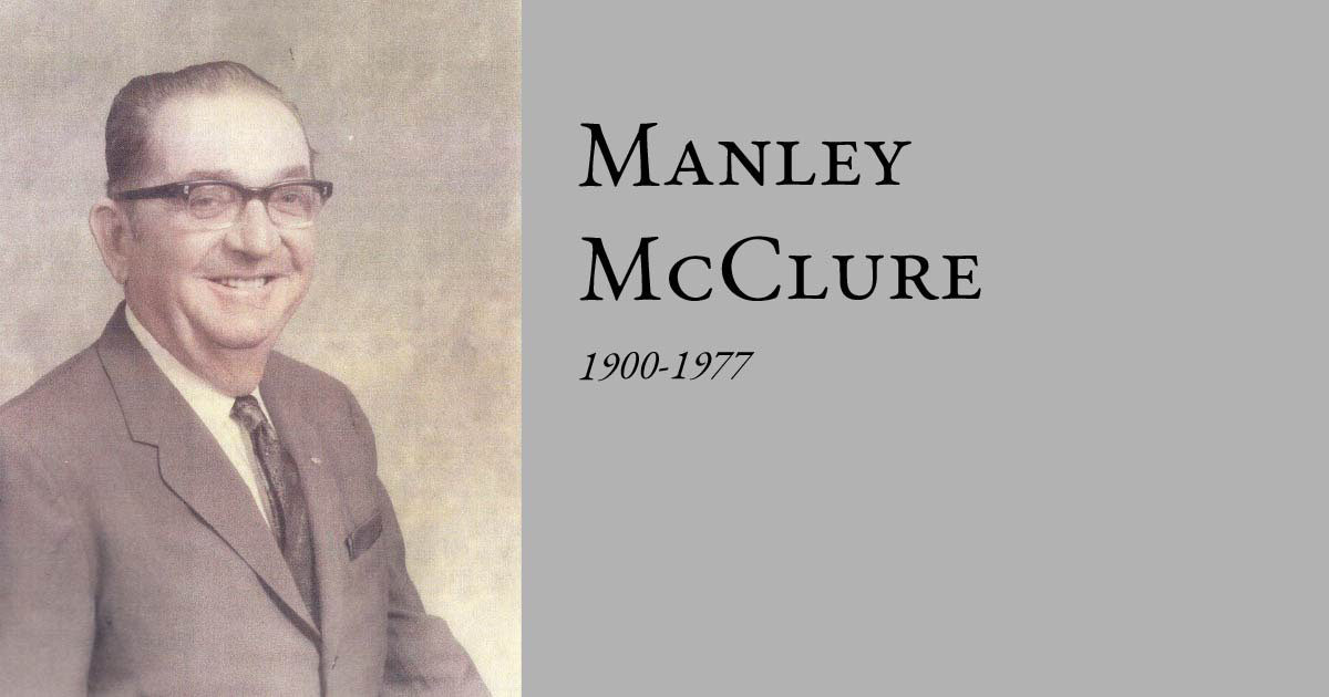 Manley McClure  1900-1977