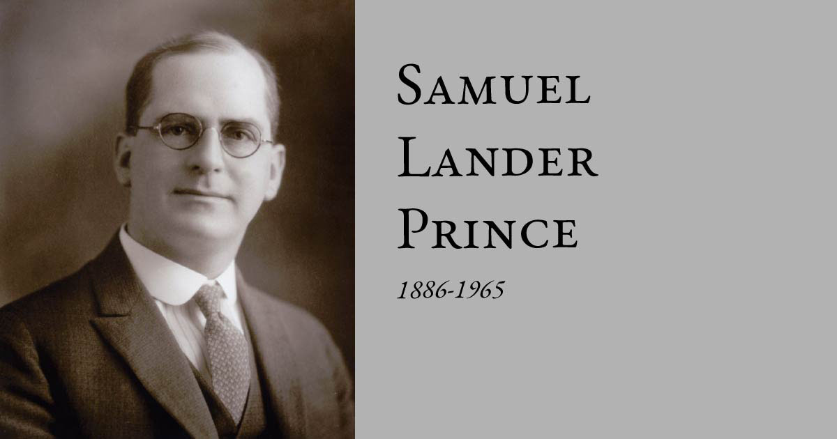 Samuel Lander Prince  1886-1965
